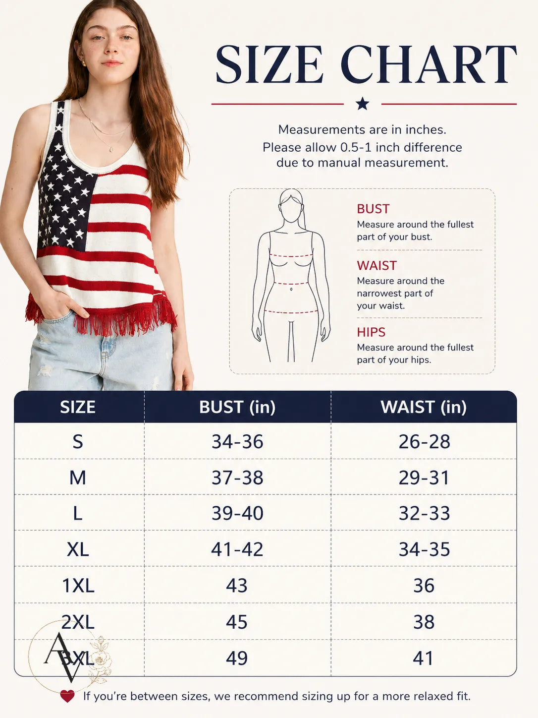 Plus Size American Flag Fringe Tank Top for Women, Patriotic Sleeveless Summer Top, 4th of July USA Stars Stripes Shirt