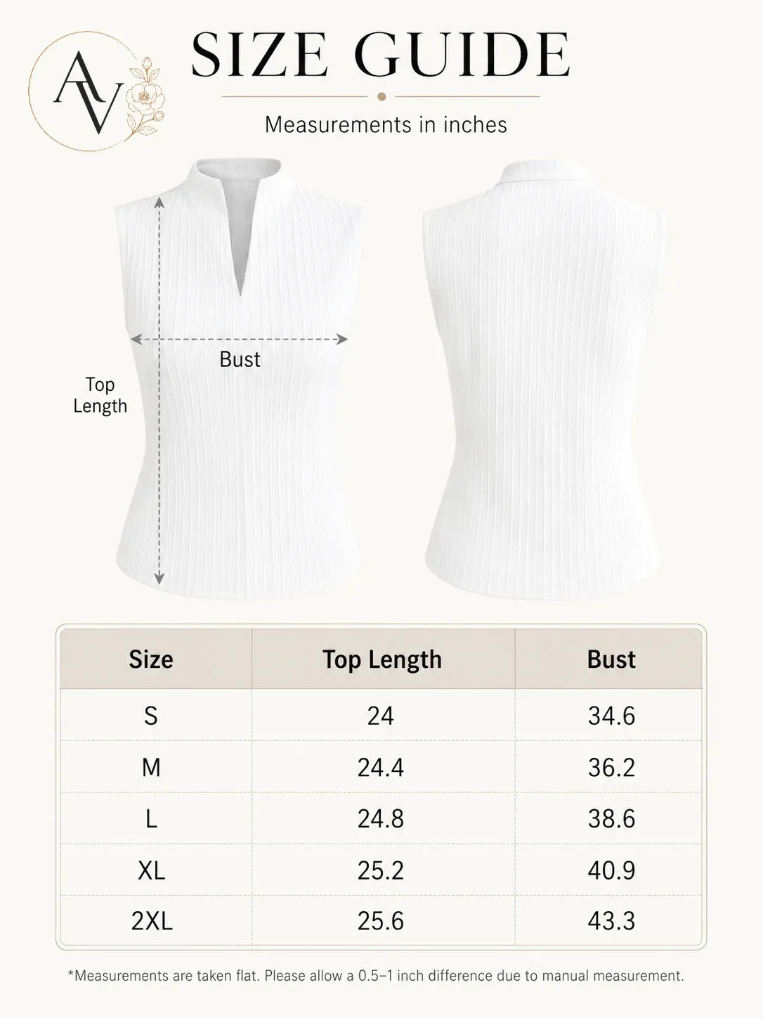 Women’s Ribbed Knit Notch Neck Sleeveless Top, Slim Fit Stretch Tank, Dressy Casual Office Blouse