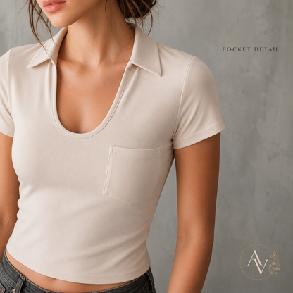 Women’s Casual Short Sleeve Slim Fit Pocket T-Shirt, Slight Stretch Everyday Basic Tee, Soft Lightweight Summer Top